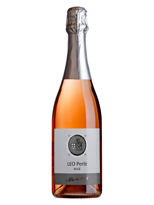 Deutsches Erzeugnis LEO Perlé Rosé Alkoholfrei
